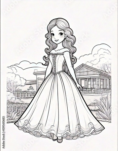 fairy tale colouring sheets for older children and adults 