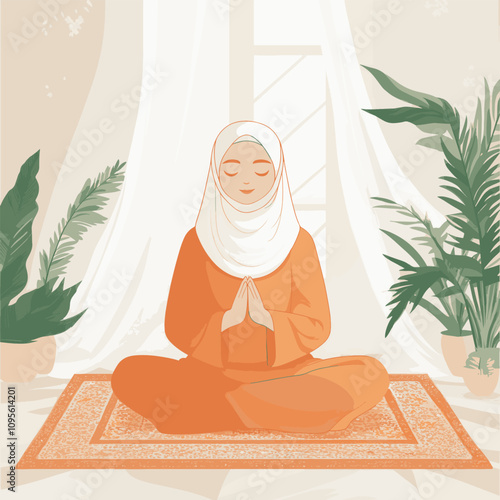 Religious people praying