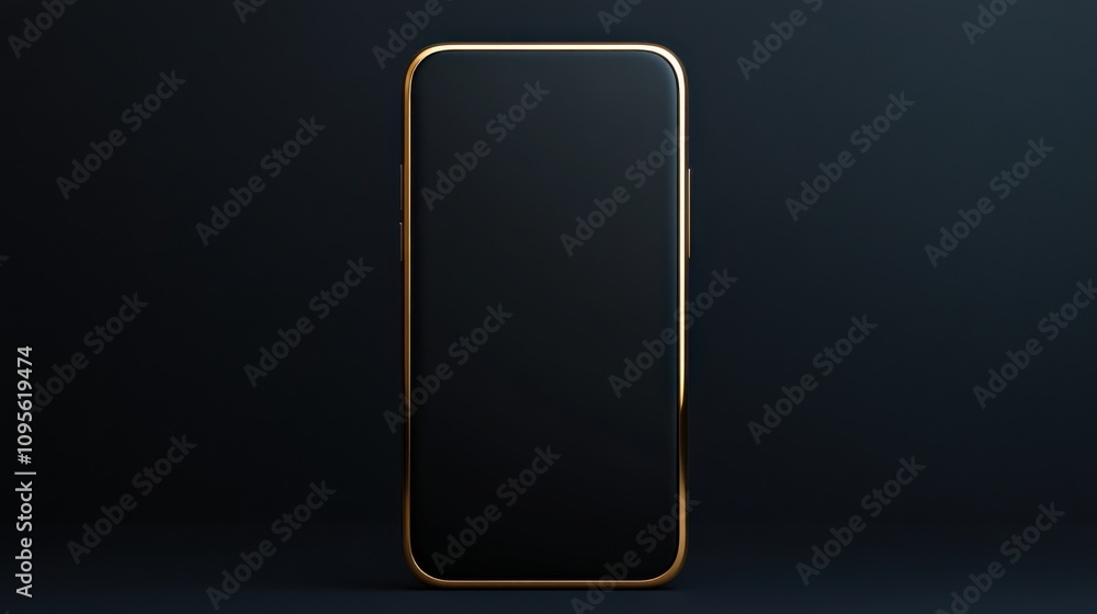 Sleek Luxury Smartphone with Minimal Design Sleek Luxury Smartphone with Minimal Design