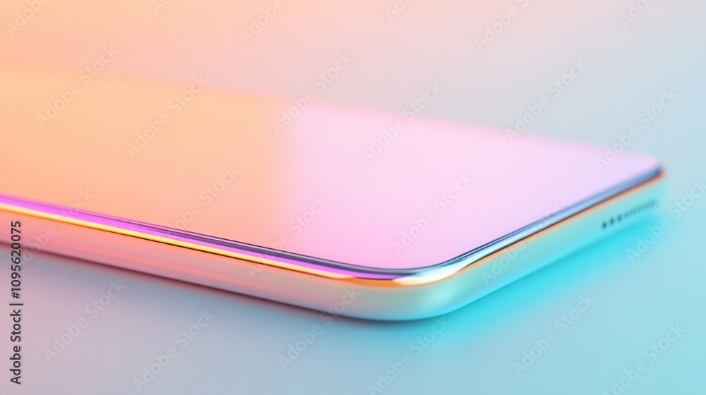 Sleek Phone Design with Reflective Surfaces Sleek Phone Design with Reflective Surfaces