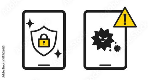 ウイルス感染　セキュリティ　タブレット