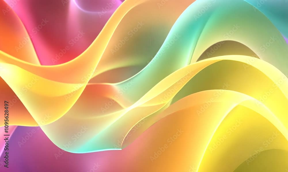 Abstract colorful waves background. Abstract colorful waves background.