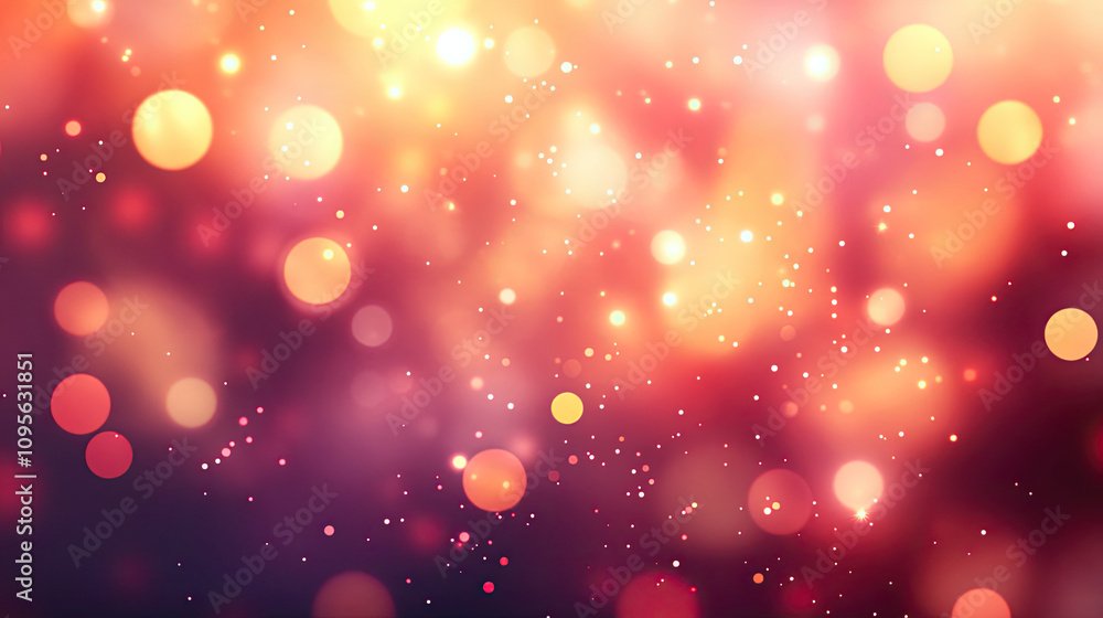 Warm red glitter bokeh on a soft abstract background, capturing a holiday feel for Christmas, Valentine's, and New Year festivities. Warm red glitter bokeh on a soft abstract background, capturing a holiday feel for Christmas, Valentine's, and New Year festivities.