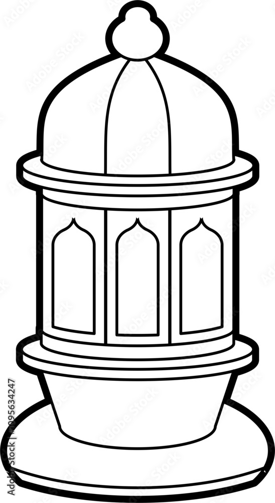 Traditional outline vector Traditional outline vector