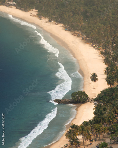 view of the beach