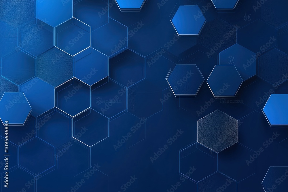 Dynamic blue hexagonal patterns digital art abstract background modern design technology concepts visual graphics Dynamic blue hexagonal patterns digital art abstract background modern design technology concepts visual graphics