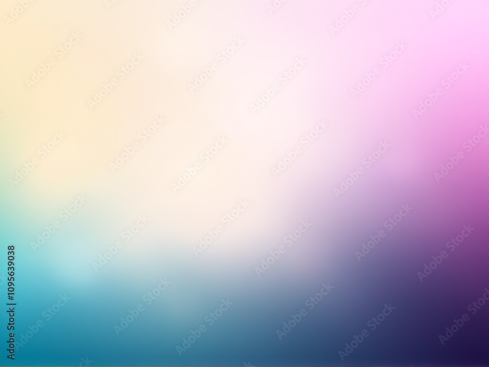 Obraz premium Colorful gradient backdrop displayed in soft tones