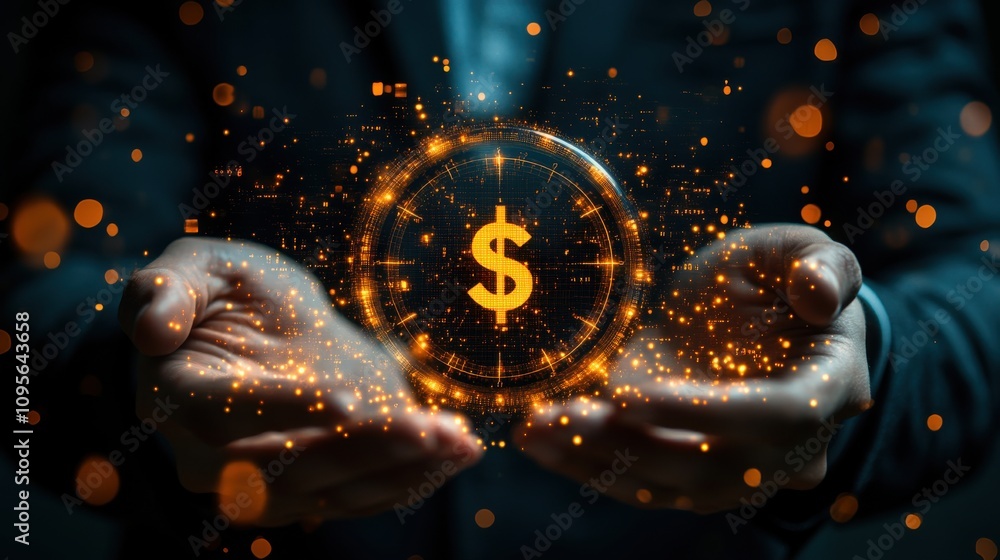 time is money concept businessman with clock icon and money sign on virtual interface business time management work planning increases efficiency and reduces work tim time is money concept businessman with clock icon and money sign on virtual interface business time management work planning increases efficiency and reduces work tim