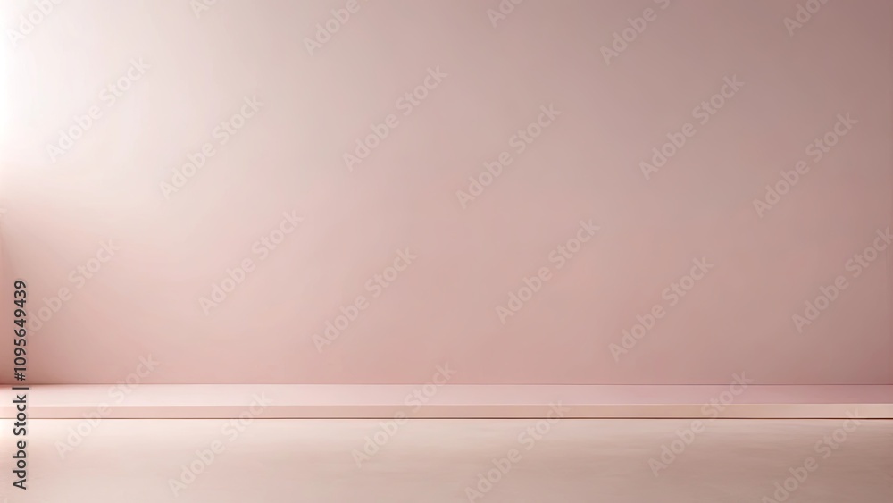 Minimalist Pink Wall and Shelf Display Mockup for Product Presentation Minimalist Pink Wall and Shelf Display Mockup for Product Presentation