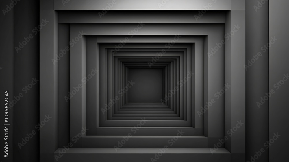 Intriguing Depths of a Geometric Black Tunnel Intriguing Depths of a Geometric Black Tunnel