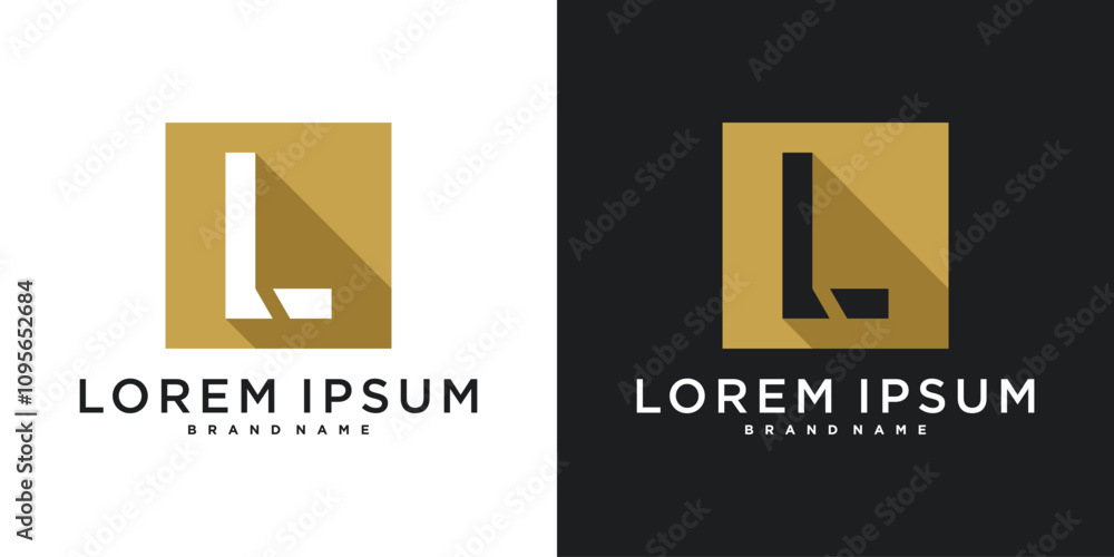 Unique modern letter L logo design. Premium Vector Unique modern letter L logo design. Premium Vector