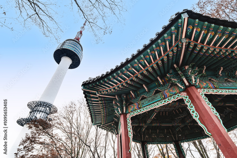 韓国 Nソウルタワー(旧南山タワー)
