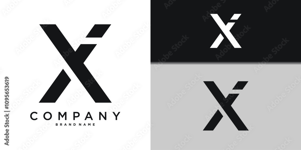 Letter X minimal logo icon design template elements. Premium Vector Letter X minimal logo icon design template elements. Premium Vector