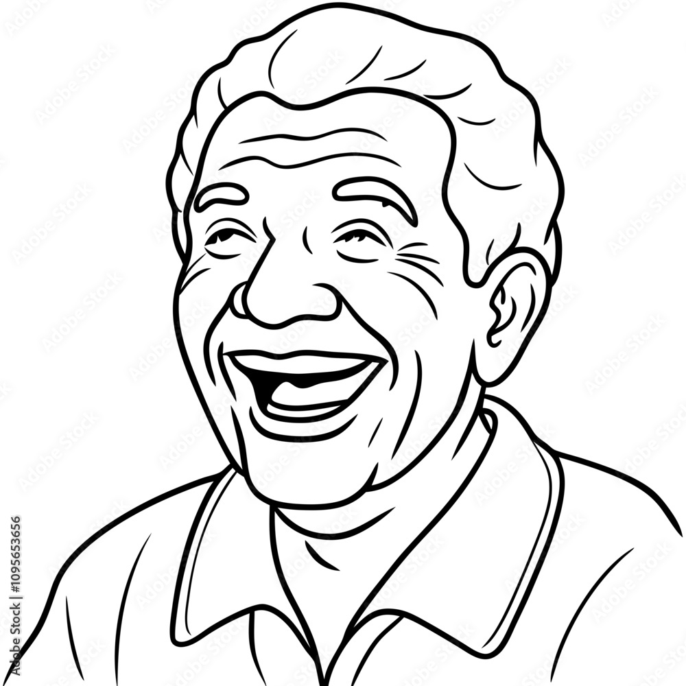 elderly man laughing elderly man laughing