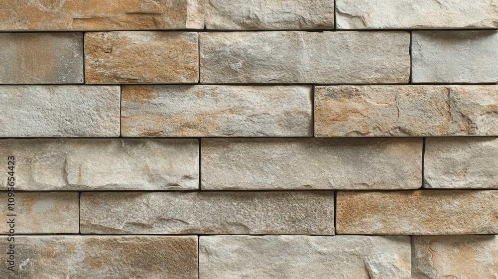 Textured Stone Wall with Earthy Tones for Modern Design Textured Stone Wall with Earthy Tones for Modern Design