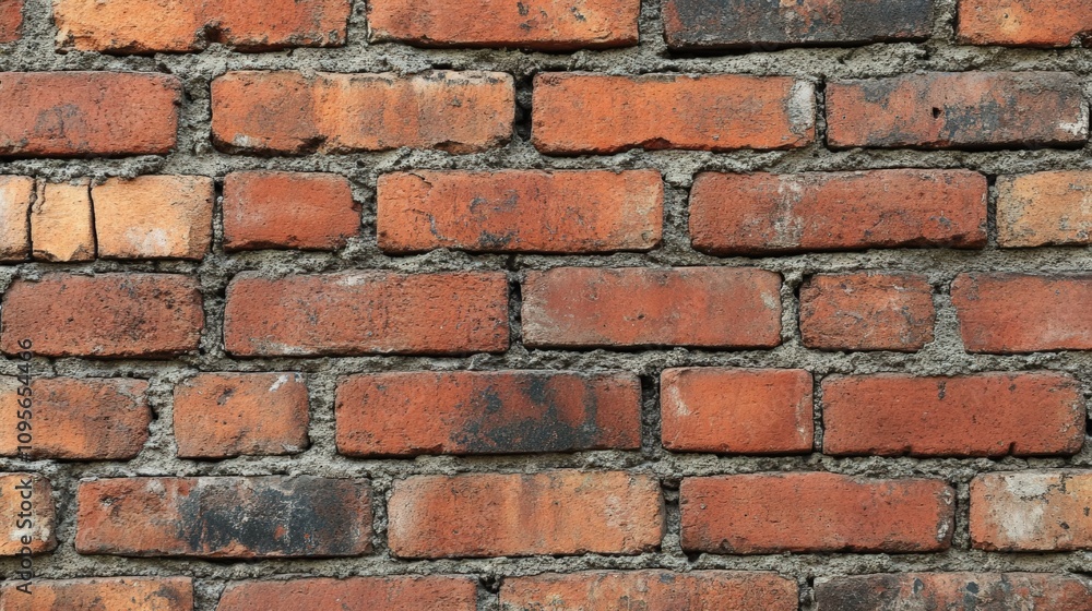 Authentic Red Brick Wall Texture for Industrial and Urban Designs Authentic Red Brick Wall Texture for Industrial and Urban Designs