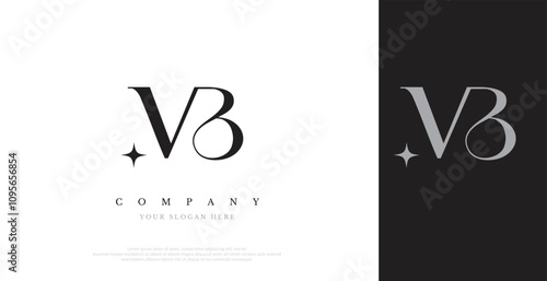 Initial MB Logo Design Vector 