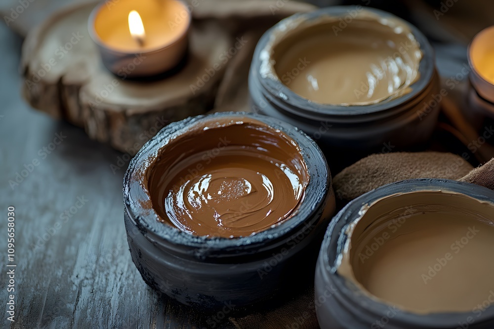 Cosmetic ingredients, face massage packs, Generative AI Cosmetic ingredients, face massage packs, Generative AI