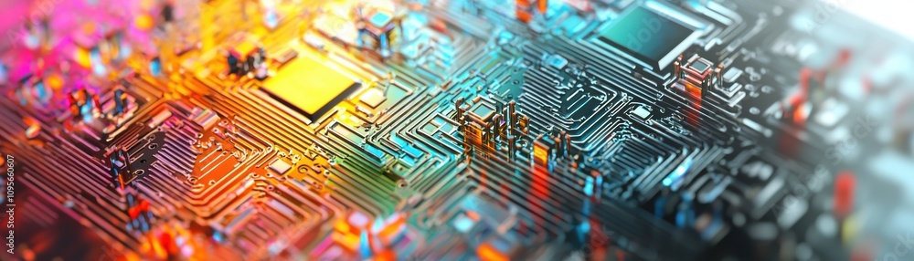 Exploring the surface of a sleek quantum processor a close-up view in a high-tech environment for technological innovation Exploring the surface of a sleek quantum processor a close-up view in a high-tech environment for technological innovation