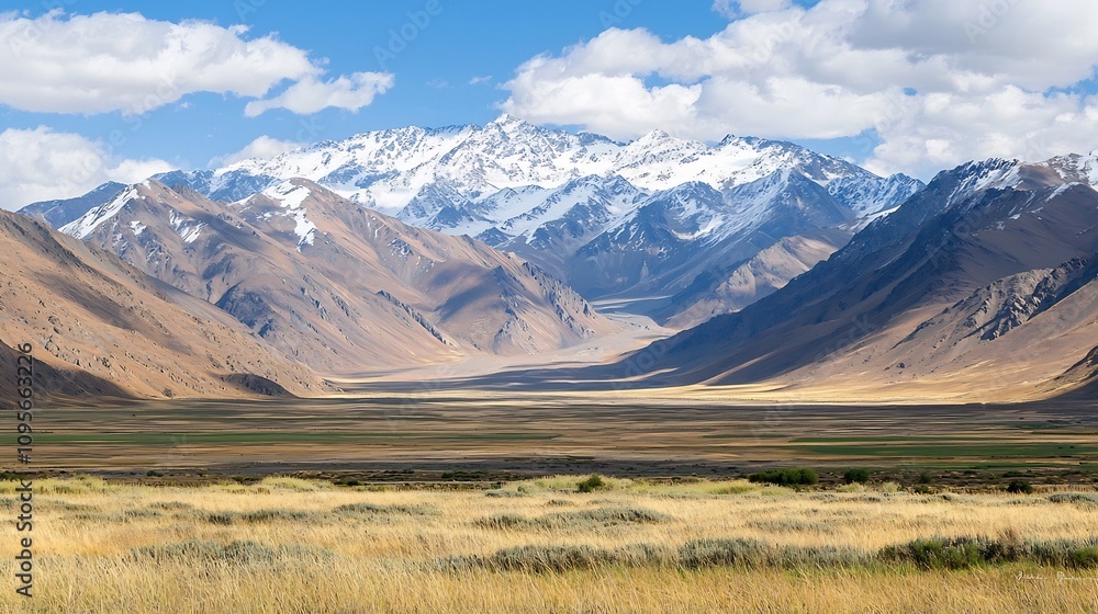 Breathtaking high angle view of a majestic mountain range with snow capped peaks and dramatic valleys creating a serene and landscape Breathtaking high angle view of a majestic mountain range with snow capped peaks and dramatic valleys creating a serene and landscape