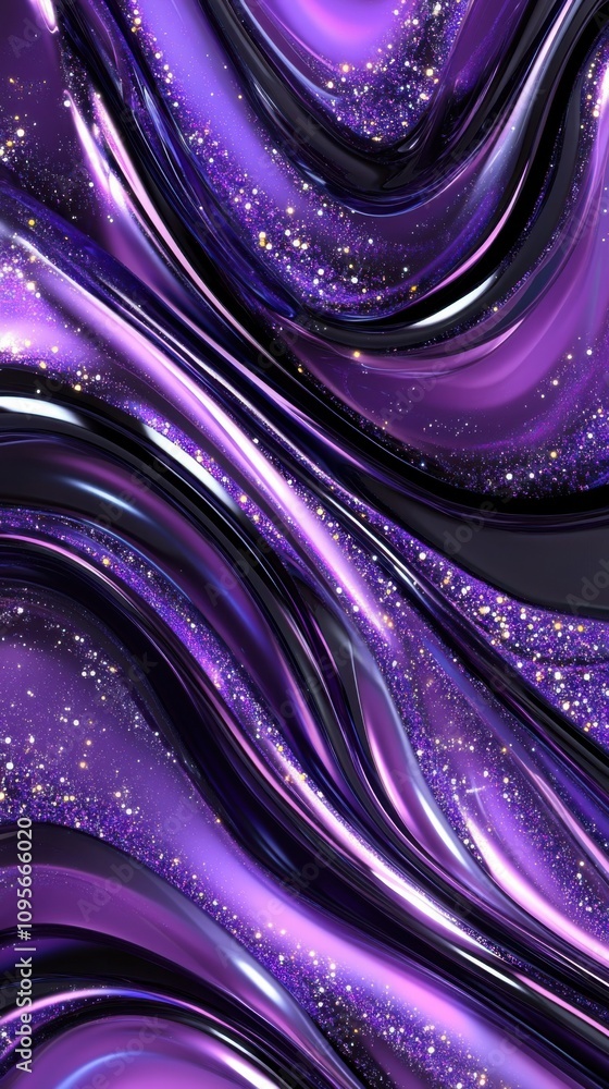 Deep Violet Glossy Abstract Backdrop with Metallic Highlights
Deep Violet Glossy Abstract Backdrop with Metallic Highlights