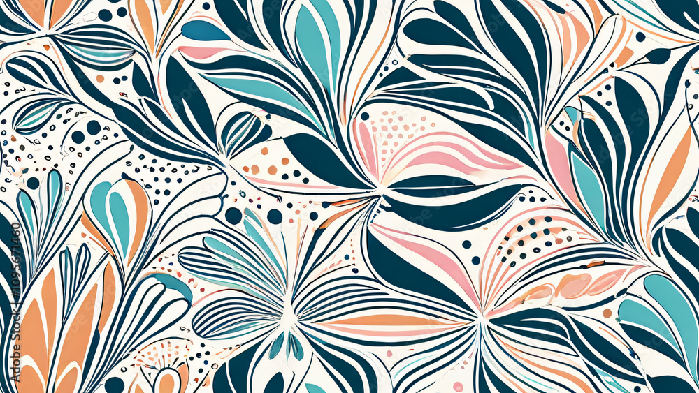 seamless floral pattern seamless floral pattern