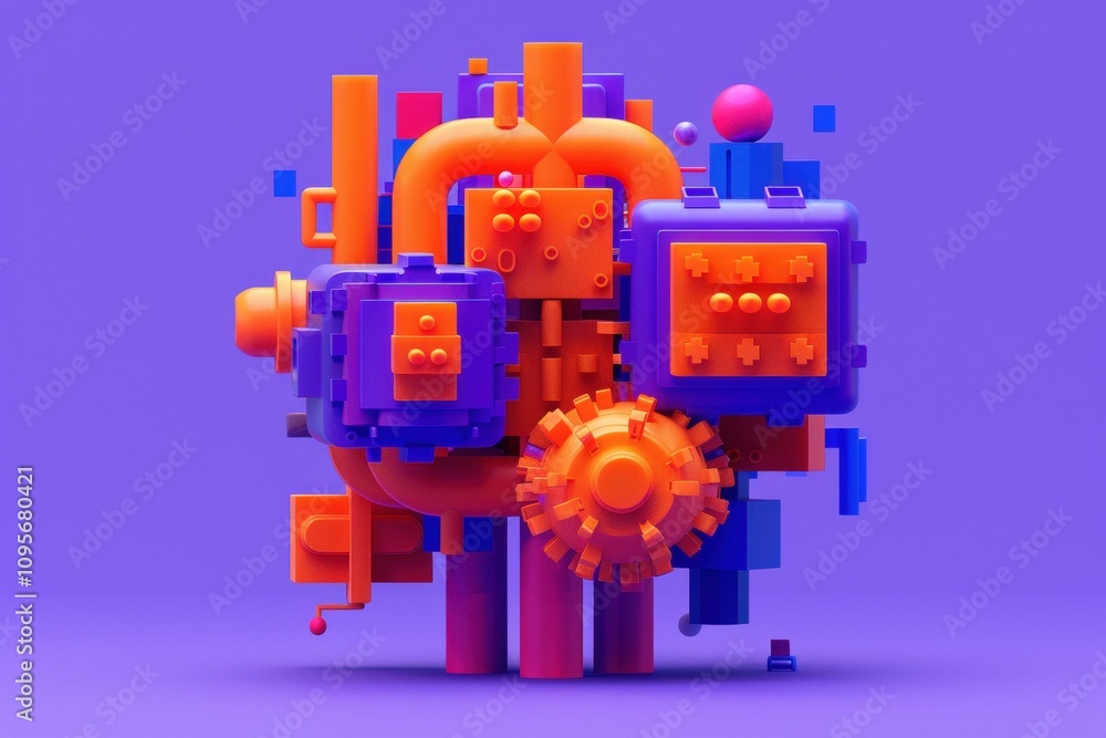 Dynamic abstract shapes and colors digital art graphic design vibrant environment close-up view creative concept Dynamic abstract shapes and colors digital art graphic design vibrant environment close-up view creative concept