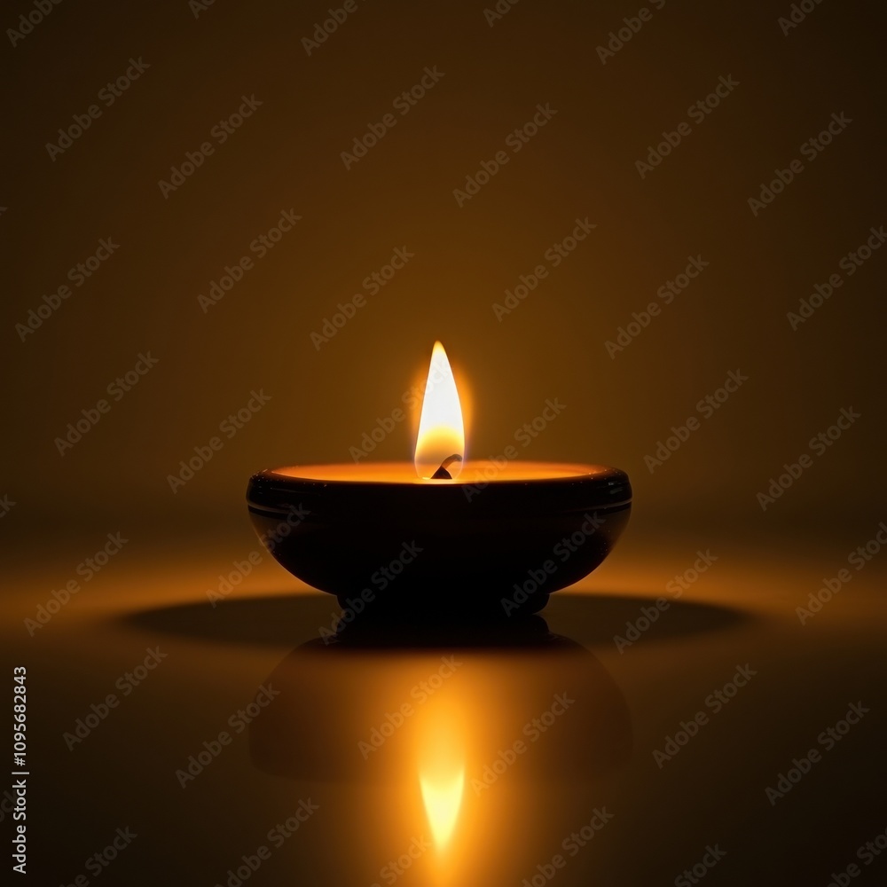 Serene Candle Flame Glowing in the Darkness, Creating a Peaceful Atmosphere for Meditation, Relaxation, and Spiritual Reflection in Soft Yellow Light Serene Candle Flame Glowing in the Darkness, Creating a Peaceful Atmosphere for Meditation, Relaxation, and Spiritual Reflection in Soft Yellow Light