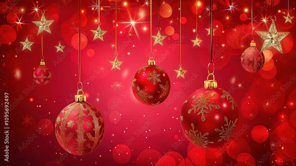 Christmas Background Material Illustration - A Festive and Artistic Depiction for the Holiday Season. The Richly Colored and Detailed Illustration of the Christmas Background Christmas Background Material Illustration - A Festive and Artistic Depiction for the Holiday Season. The Richly Colored and Detailed Illustration of the Christmas Background
