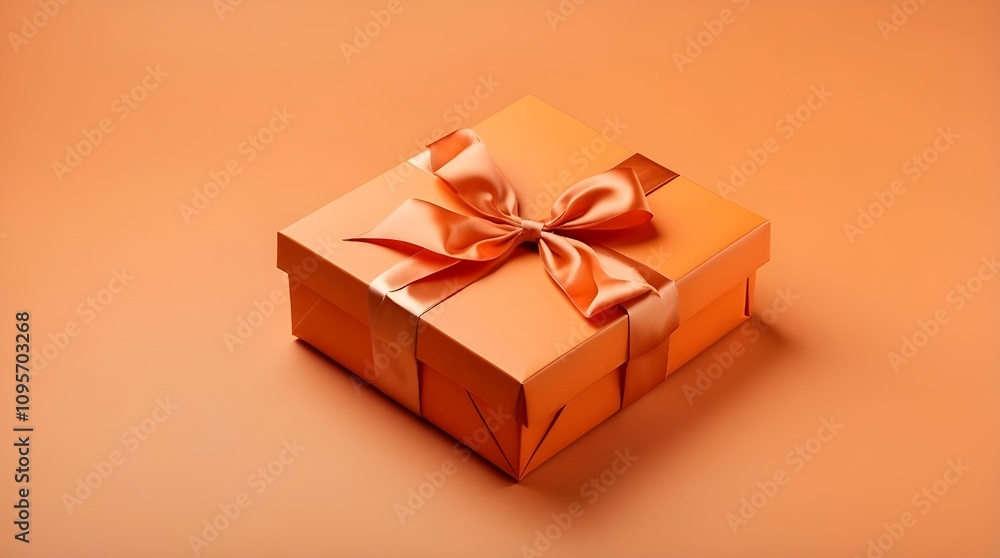 red gift box with golden ribbon red gift box with golden ribbon