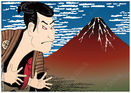 和風コラージュ
