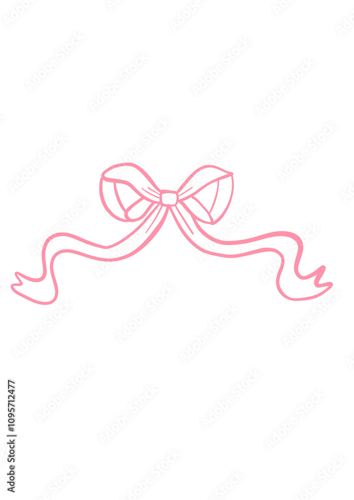 pink ribbon bow coquette theme fit for birthday wedding engagement invitation and party decoration keepsake pink ribbon bow coquette theme fit for birthday wedding engagement invitation and party decoration keepsake