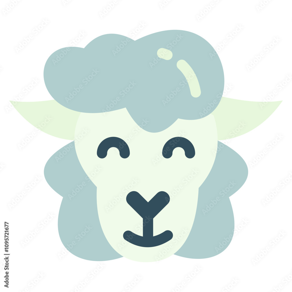Obraz premium Sheep Icon