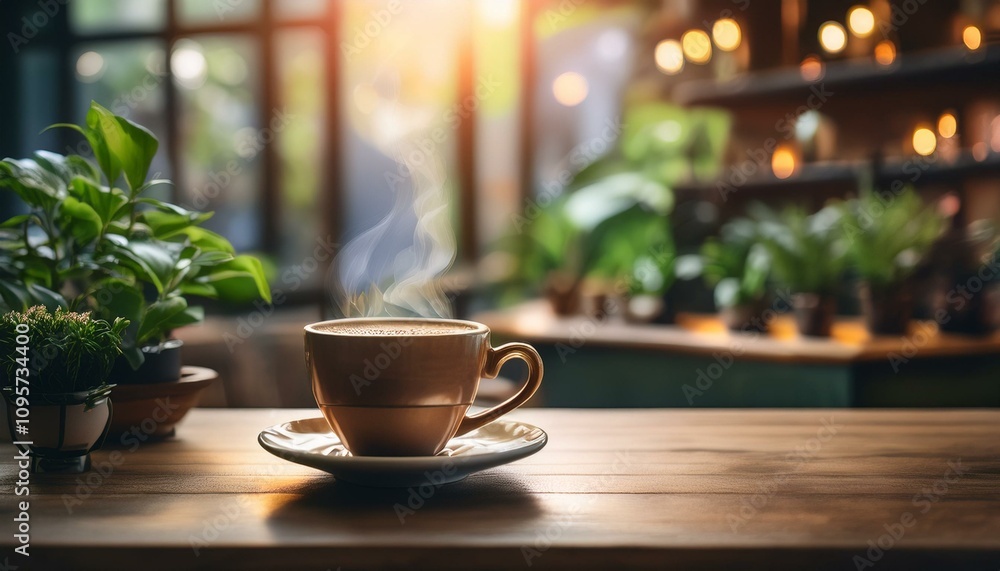 Sunlight streams through large windows, creating warmth. Sunlight streams through large windows, creating warmth.