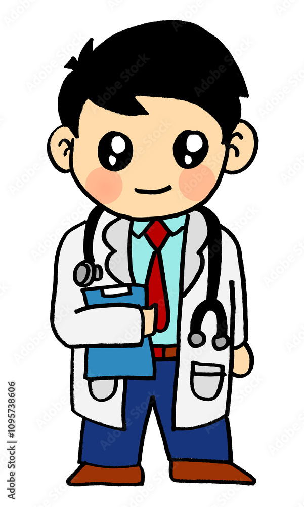 illustration of a person who has a good job for his family illustration of a person who has a good job for his family