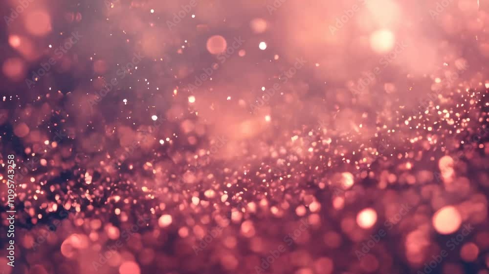 Soft pink glitter with sparkling bokeh lights, creating a dreamy and romantic atmosphere, perfect for love-themed or holiday decorations. Soft pink glitter with sparkling bokeh lights, creating a dreamy and romantic atmosphere, perfect for love-themed or holiday decorations.