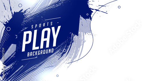 sporty style abstract play vinyl background with grungy effect