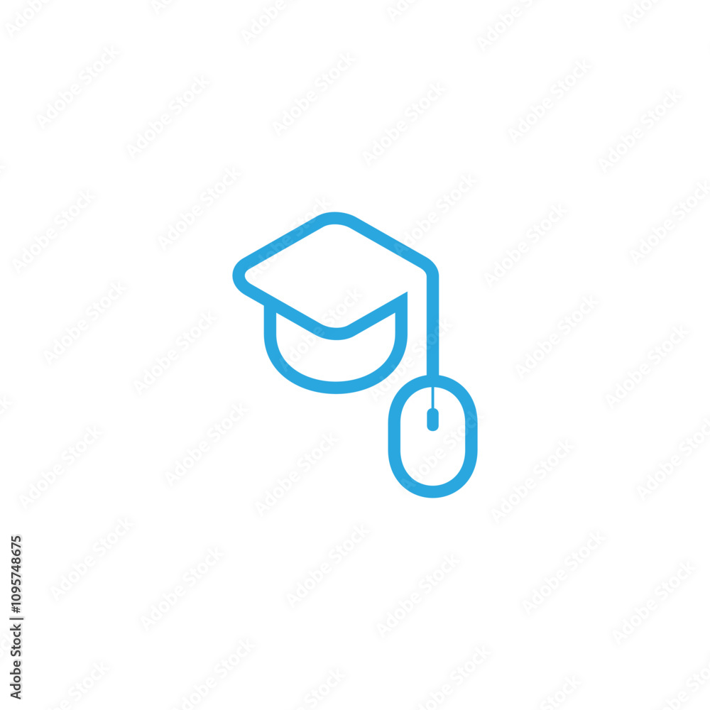 logo icon design flat abstract online lecture logo icon design flat abstract online lecture