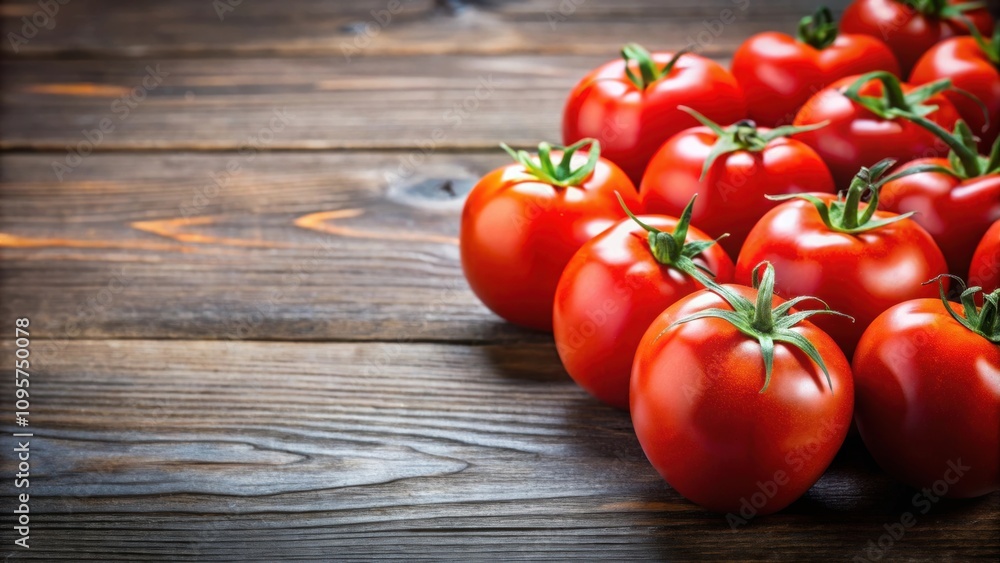 Ripe red tomatoes on the table , fresh, organic, vibrant, healthy, agriculture, harvest, kitchen, cooking, ingredients, vegetables Ripe red tomatoes on the table , fresh, organic, vibrant, healthy, agriculture, harvest, kitchen, cooking, ingredients, vegetables