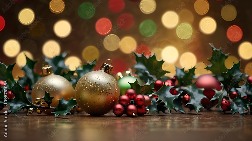 A warm, festive background showcasing a subtle golden gradient with faint bokeh light effects that mimic the glow of Christmas lights A warm, festive background showcasing a subtle golden gradient with faint bokeh light effects that mimic the glow of Christmas lights