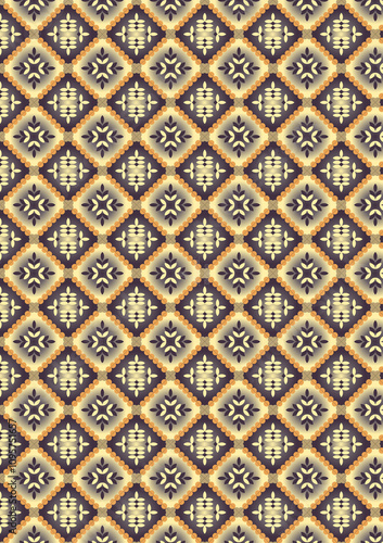 seamless pattern with shapes