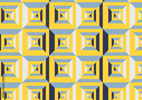 seamless pattern with shapes