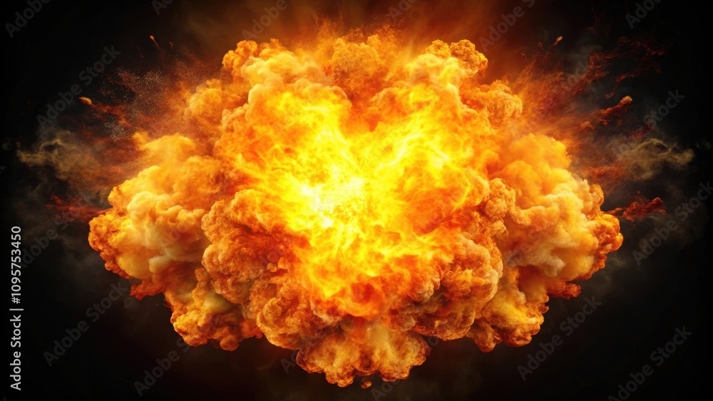 Explosion of fire in a fiery burst, explosion, fire, flames, burning, blazing, intense, heat, combustion Explosion of fire in a fiery burst, explosion, fire, flames, burning, blazing, intense, heat, combustion
