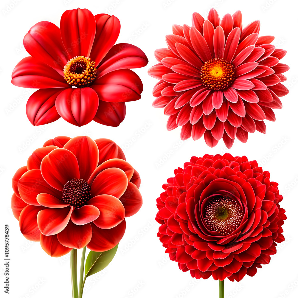 red gerber flowers red gerber flowers