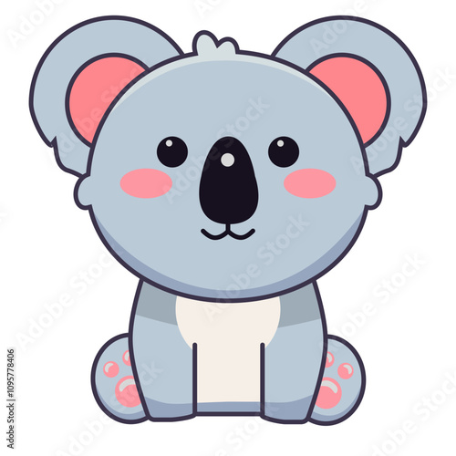 cute koala vector illustration