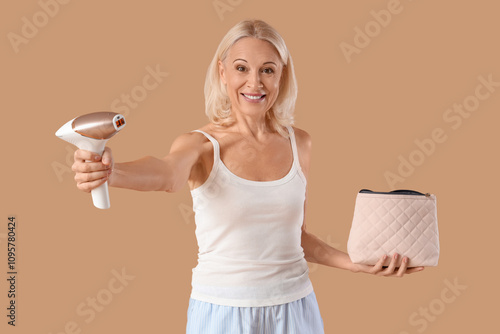 Mature woman with photoepil...