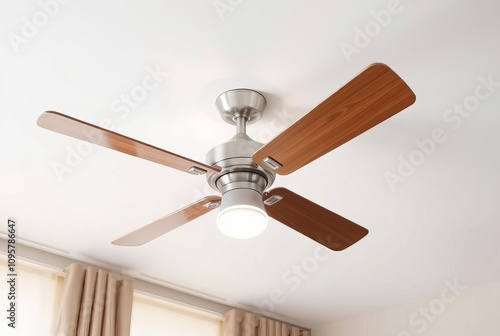 Smart Ceiling Fan A fan that adjusts to different speeds directi