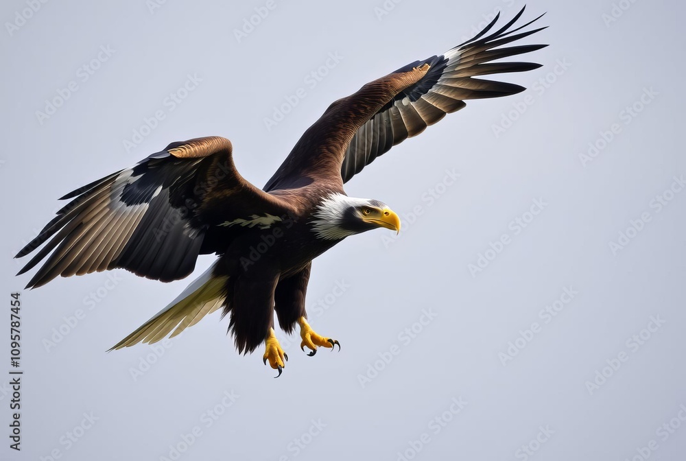 Obraz premium _ . Colossal Eagle A massive eagle with exceptional vision and f