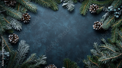 Wallpaper Mural Sfondo natalizio con spazio per il testo Torontodigital.ca