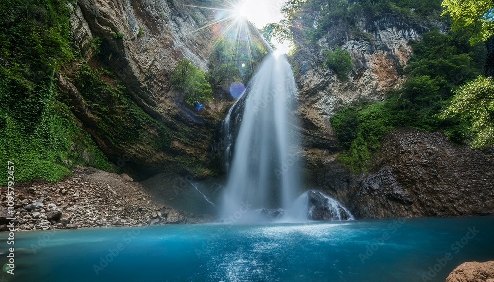 Explore the area around the majestic falls. Explore the area around the majestic falls.